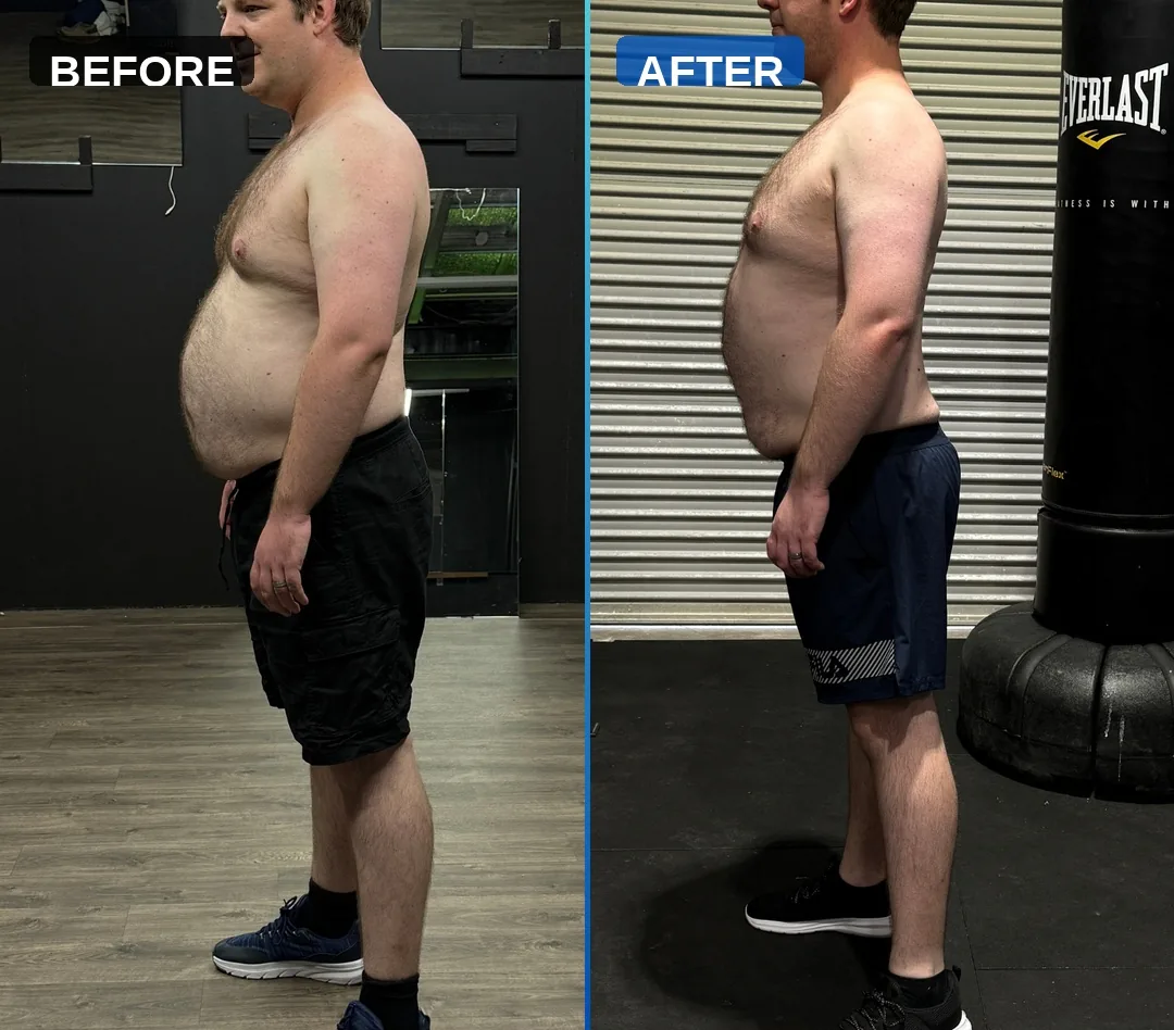 Evolve Coaching 1-on-1 client before and after transformation 4
